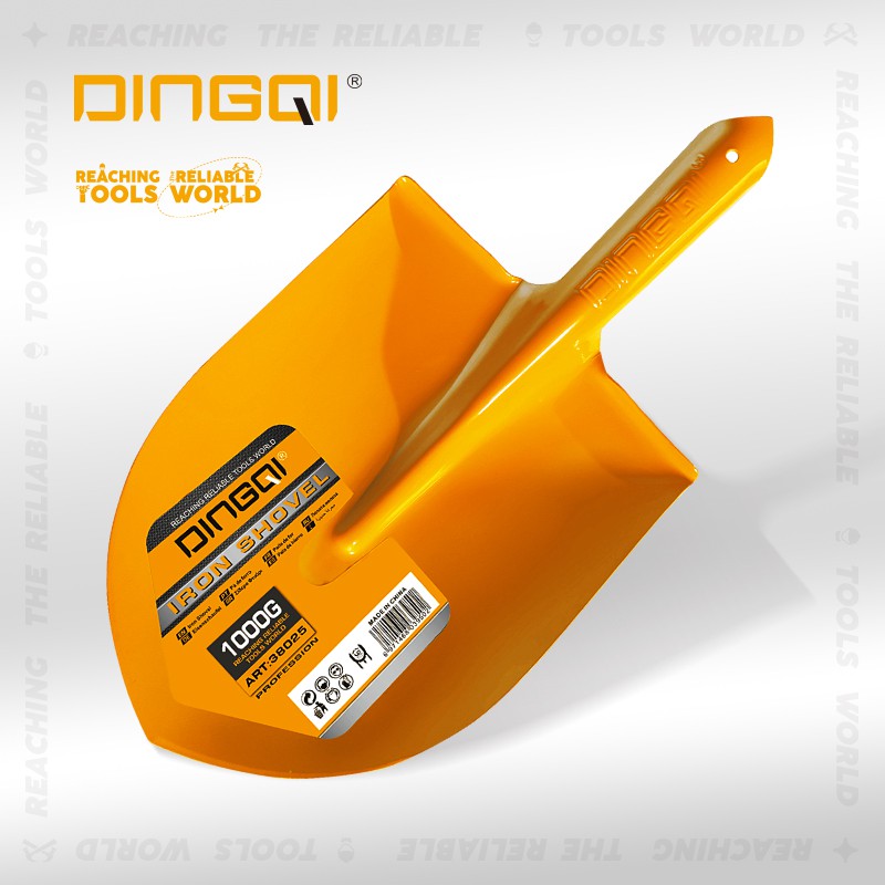 1KG Carbon Point Shaped Steel Shovel