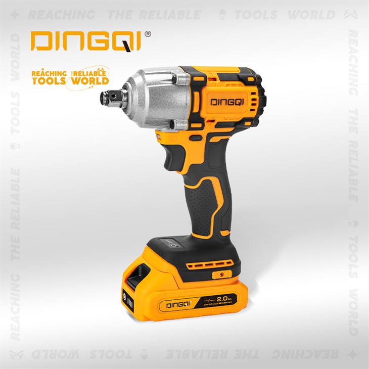 2000Mah Cordless Brushless Impact Wrench