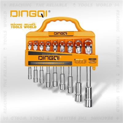 9PCS L Ratchet Hand Spanner Set