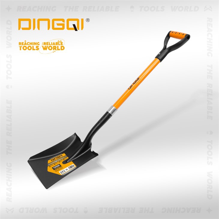 Iron Spade with Plastic Handle Shovel